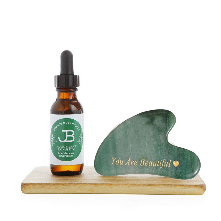 Skin Serum &  Gua Sha Set