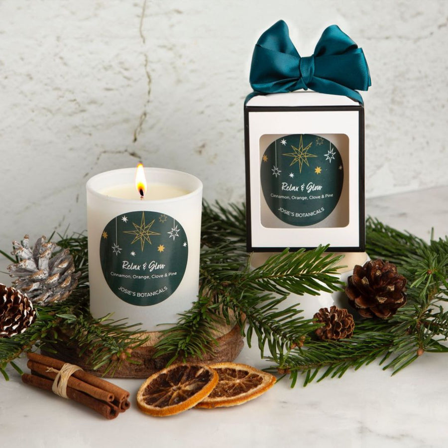 Relax & Glow Festive Candle